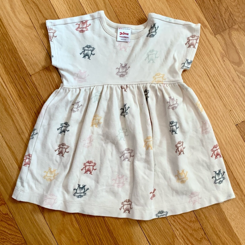 Hanna Andersson Dr. Seuss 80/18-24 mos Lorax Playdress